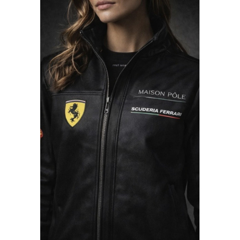 Veste Maison Pôle – Élégance Minimaliste et Qualité Premium X Ferrari