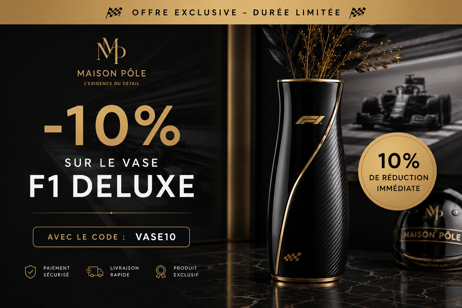 -10% sur l'achat de notre tout nouveau vélo
